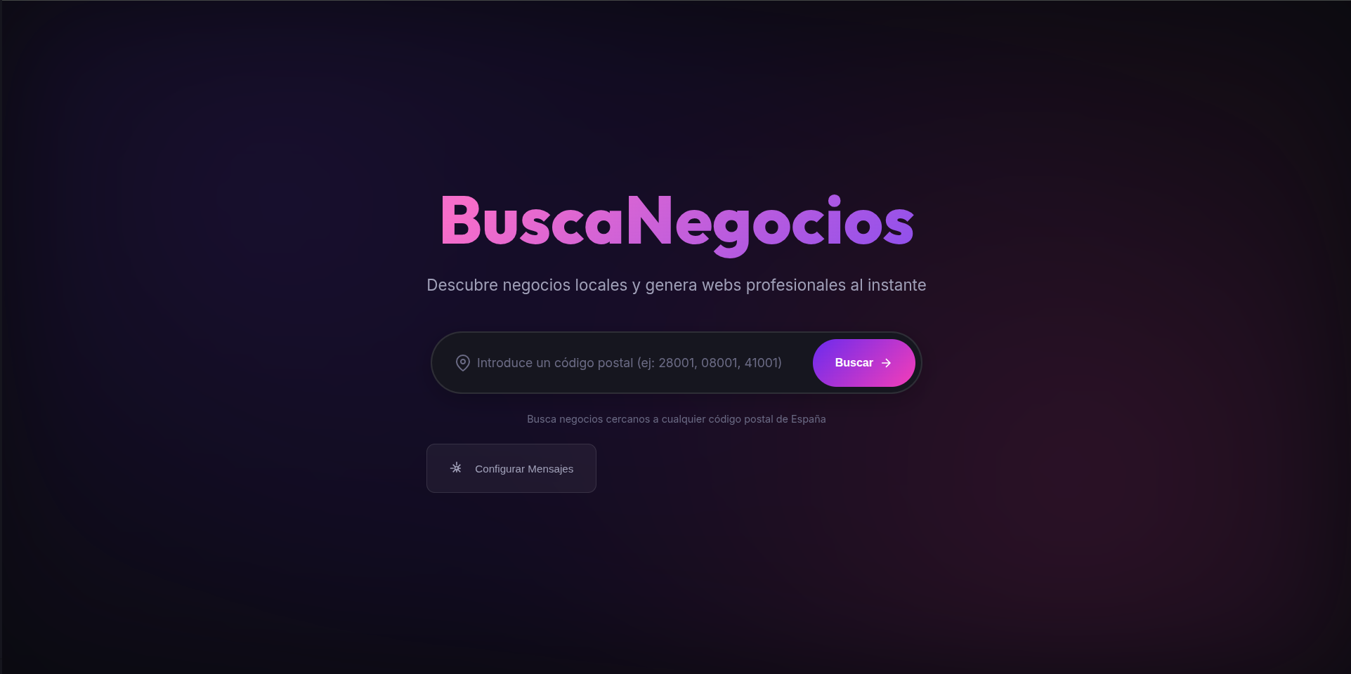 Buscador de Negocios